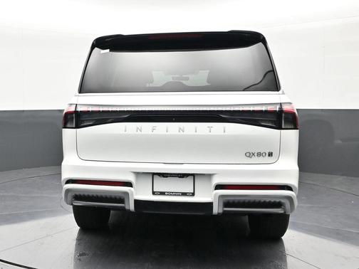 Radiant White 2025 INFINITI QX80 PURE AWD