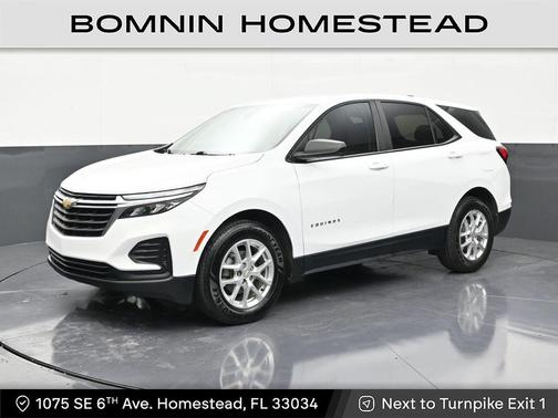 Summit White 2022 Chevrolet Equinox LS