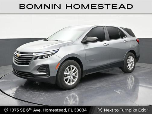 Sterling Gray Metallic 2024 Chevrolet Equinox LS