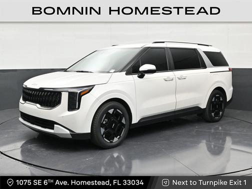 Snow White Pearl 2025 Kia Carnival EX