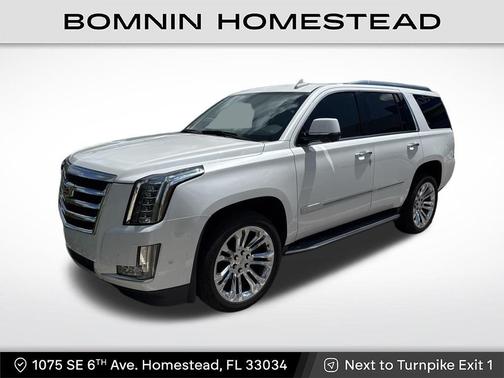 Crystal White Tricoat 2020 Cadillac Escalade Base