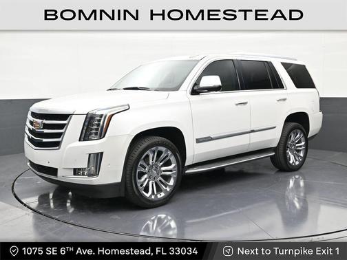 Crystal White Tricoat 2020 Cadillac Escalade Base