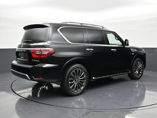Super Black 2021 Nissan Armada Platinum 2WD