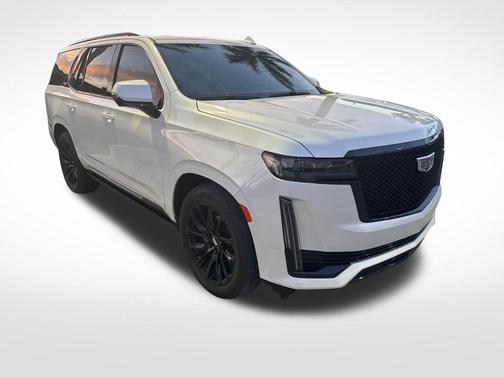 Crystal White Tricoat 2024 Cadillac Escalade Sport Platinum