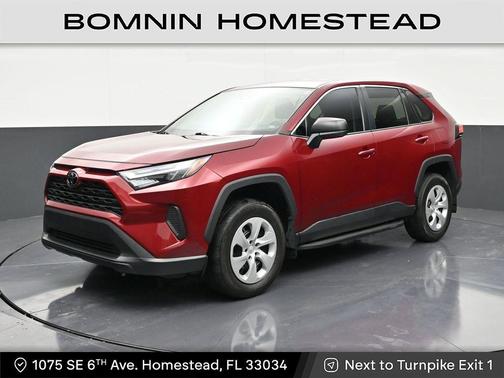 Ruby Flare Pearl 2024 Toyota RAV4 LE