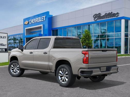 Summit White 2026 Chevrolet Silverado 1500 Custom
