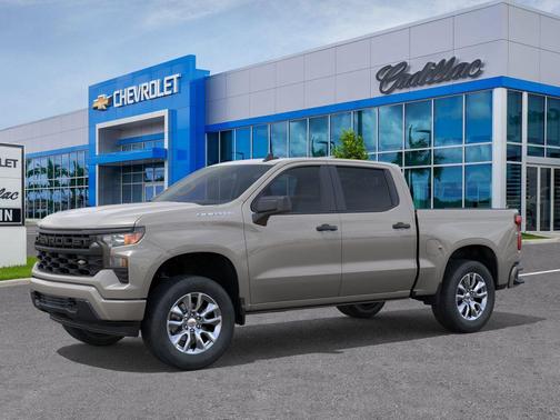 Summit White 2026 Chevrolet Silverado 1500 Custom