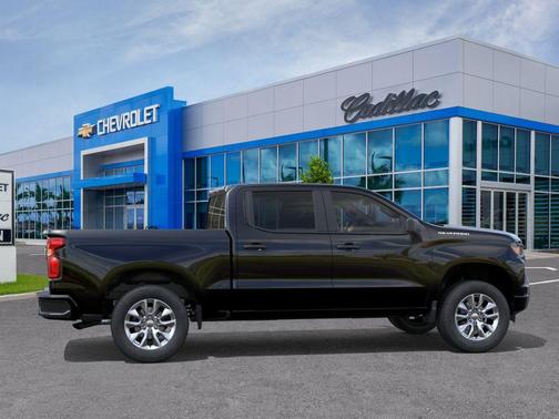 Black 2026 Chevrolet Silverado 1500 Custom