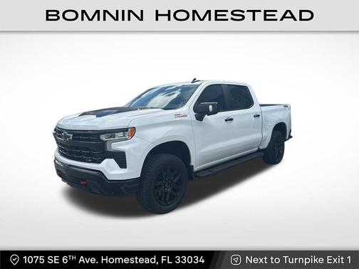 Summit White 2026 Chevrolet Silverado 1500 LT Trail Boss