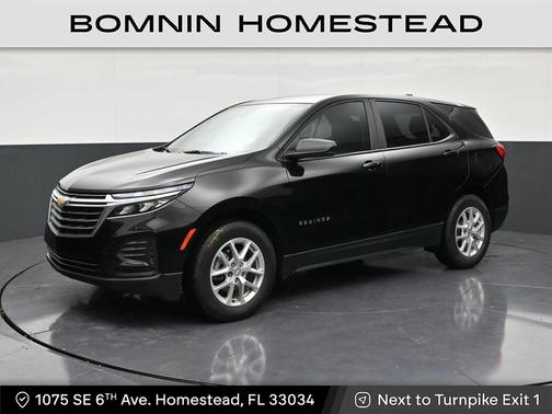 Mosaic Black Metallic 2024 Chevrolet Equinox LS