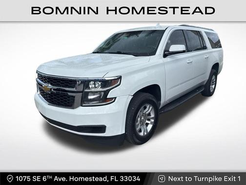Summit White 2019 Chevrolet Suburban LT