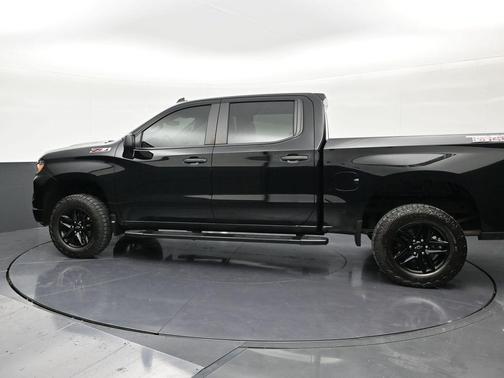 Black 2024 Chevrolet Silverado 1500 Custom Trail Boss