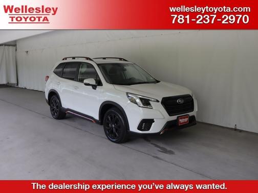 Crystal White Pearl 2023 Subaru Forester Sport