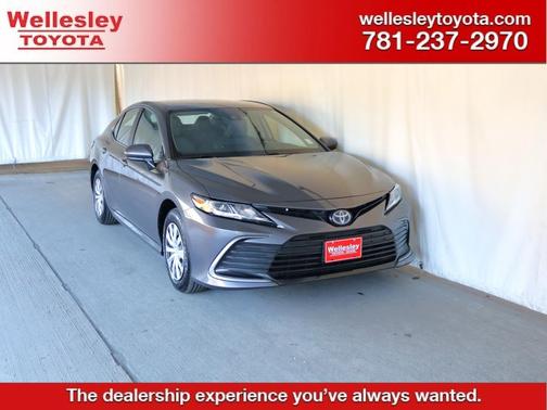Predawn Gray Mica 2024 Toyota Camry Hybrid LE