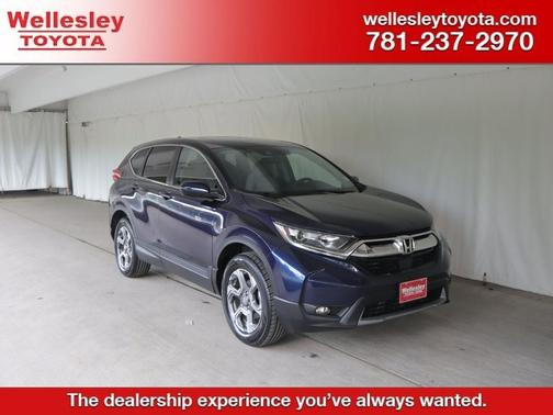 Obsidian Blue Pearl 2018 Honda CR-V EX