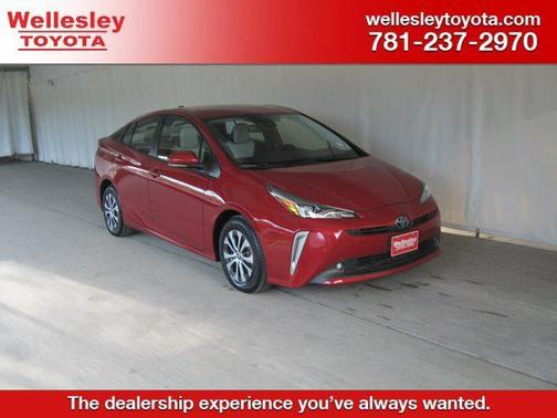 Supersonic Red 2021 Toyota Prius XLE