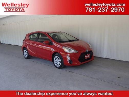 Absolutely Red 2015 Toyota Prius c Two