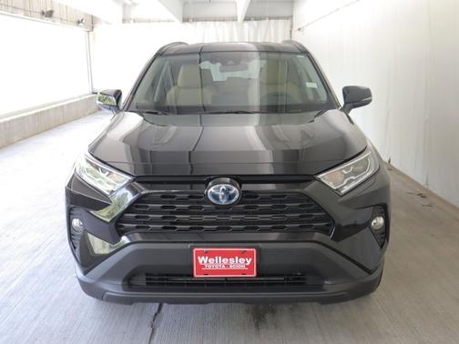 Midnight Black Metallic 2021 Toyota RAV4 Hybrid XLE
