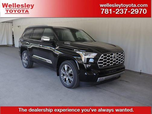 Midnight Black Met 2026 Toyota Sequoia Capstone