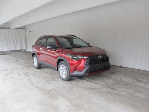 Soul Red Crystal 2026 Toyota Corolla Cross LE