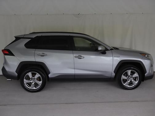 Silver Sky Metallic 2019 Toyota RAV4 Hybrid Limited