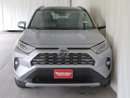 Silver Sky Metallic 2019 Toyota RAV4 Hybrid Limited