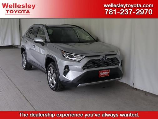 Silver Sky Metallic 2019 Toyota RAV4 Hybrid Limited