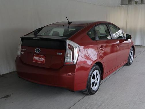 Barcelona Red Metallic 2013 Toyota Prius Three