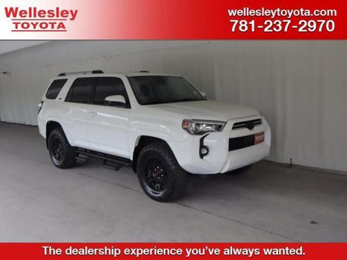 White 2022 Toyota 4Runner SR5