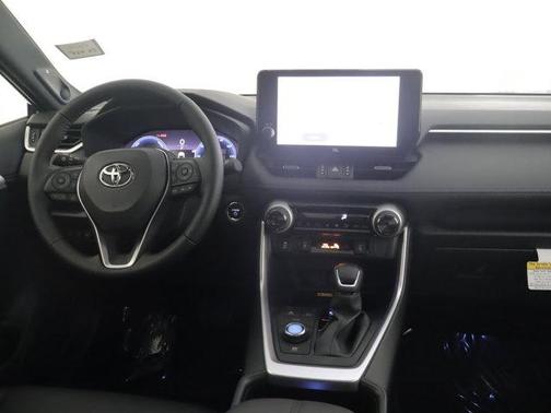 Cavalry Blue 2025 Toyota RAV4 Hybrid SE