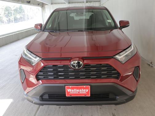 Ruby Red Flare 2025 Toyota RAV4 LE