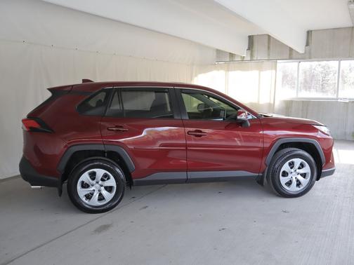 Ruby Red Flare 2025 Toyota RAV4 LE