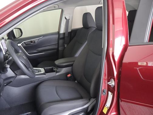 Ruby Red Flare 2025 Toyota RAV4 LE