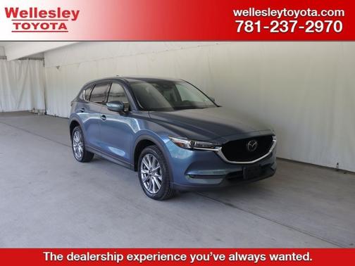 Eternal Blue Mica 2021 Mazda CX-5 Grand Touring