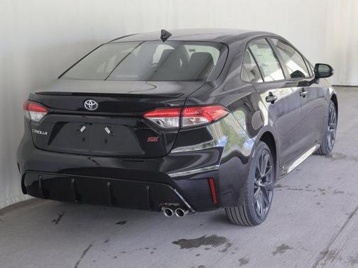Midnight Black Metallic 2026 Toyota Corolla SE