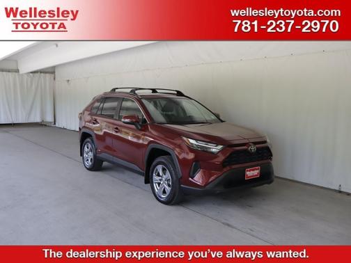 Ruby Flare Pearl 2025 Toyota RAV4 Hybrid XLE