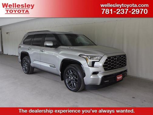 Celestial Silver 2026 Toyota Sequoia Platinum