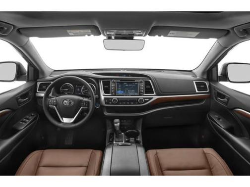 Midnight Black Metallic 2019 Toyota Highlander Hybrid XLE