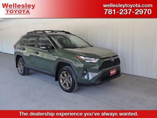 Army Green 2024 Toyota RAV4 Hybrid Woodland Edition