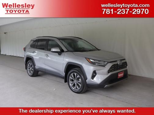 Silver Sky Metallic 2022 Toyota RAV4 Hybrid Limited