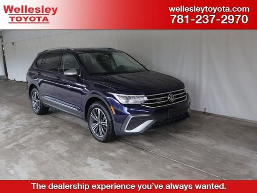 Atlantic Blue 2024 Volkswagen Tiguan 2.0T Wolfsburg Edition