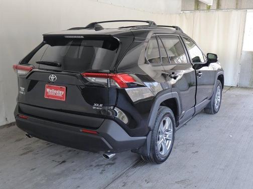 Midnight Black Metallic 2025 Toyota RAV4 Hybrid XLE