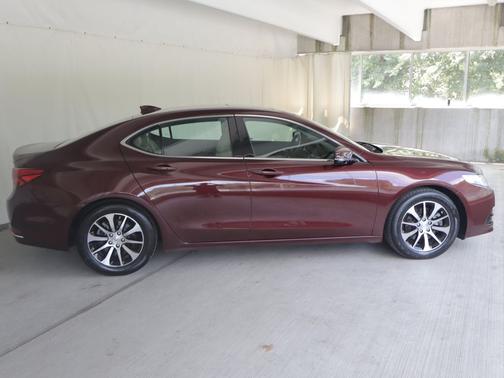 Basque Red Pearl II 2015 Acura TLX Tech