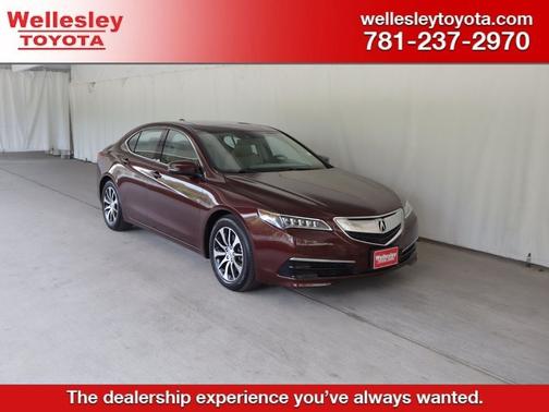 Basque Red Pearl II 2015 Acura TLX Tech