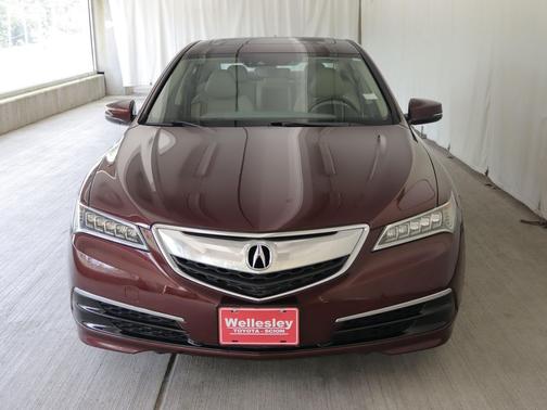 Basque Red Pearl II 2015 Acura TLX Tech