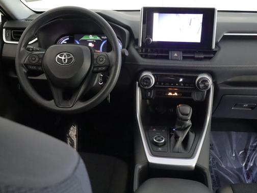 Midnight Black Metallic 2025 Toyota RAV4 Hybrid LE