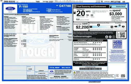 Silver Metallic 2023 Ford F-150 XLT