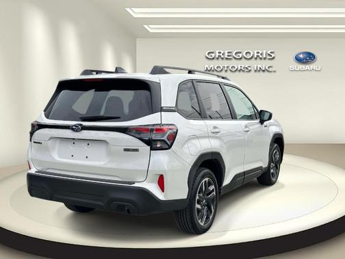 White 2025 Subaru Forester Hybrid