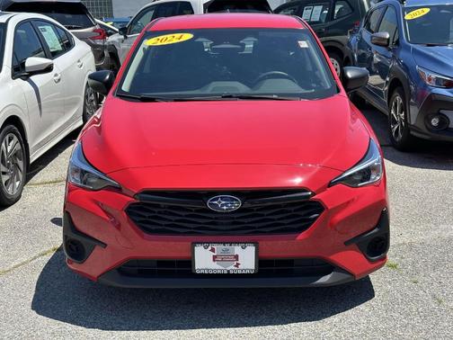 Pure Red 2024 Subaru Impreza Base