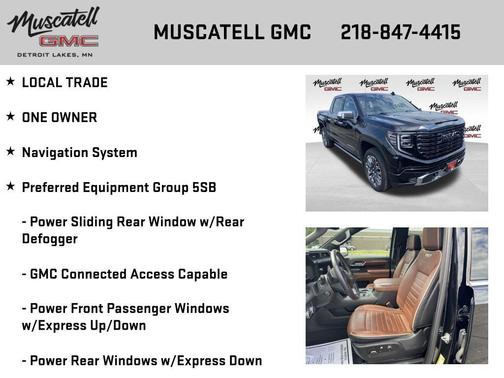 Onyx Black 2023 GMC Sierra 1500 Denali Ultimate